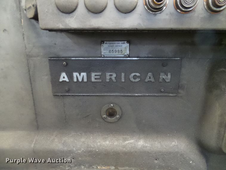 image for item DD1875 American lathe