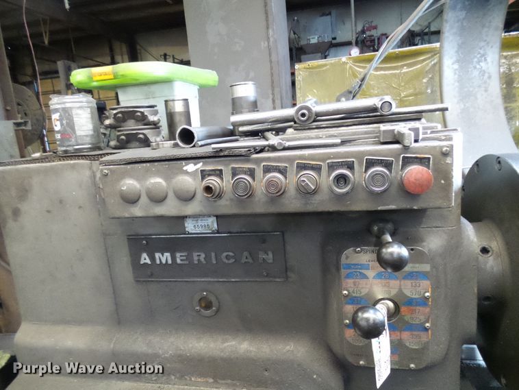 image for item DD1875 American lathe