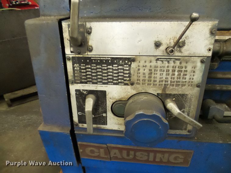image for item DD1876 Clausing lathe