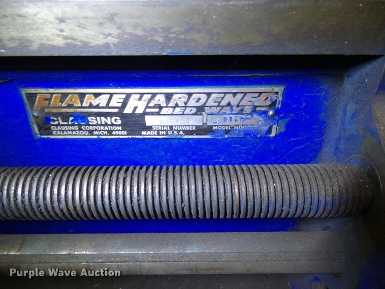 image for item DD1876 Clausing lathe