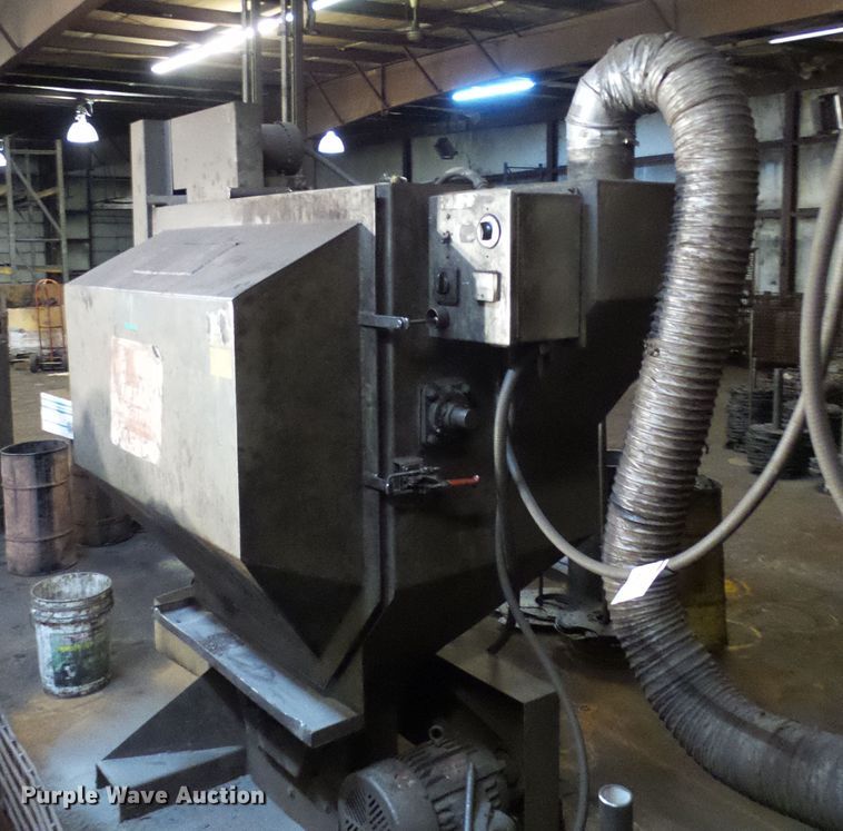 image for item DD1888 Wheelabrator sandblaster and dust collector