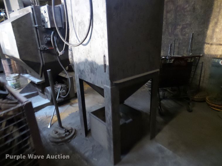 image for item DD1888 Wheelabrator sandblaster and dust collector