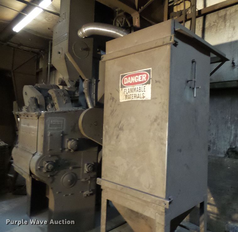 Wheelabrator sandblaster and dust collector in Jonesburg, MO Item