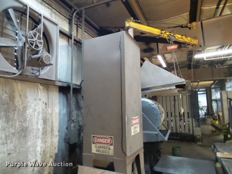 image for item DD1890 Wheelabrator sandblaster and dust collector