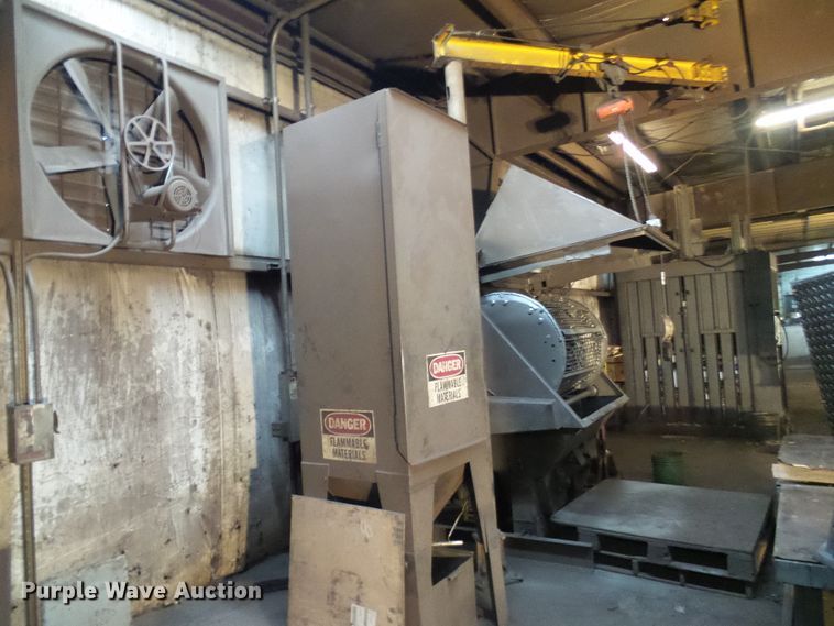 image for item DD1890 Wheelabrator sandblaster and dust collector