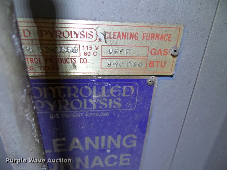 image for item DD1894 Controlled pyrolysis cleaning furnace