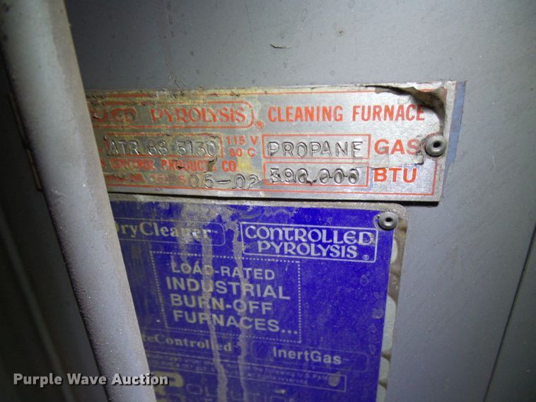 image for item DD1895 Controlled pyrolysis cleaning furnace