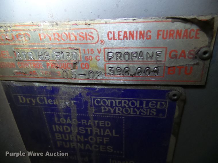 image for item DD1895 Controlled pyrolysis cleaning furnace
