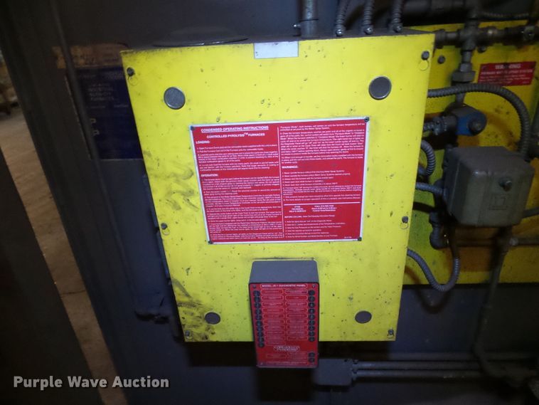 image for item DD1895 Controlled pyrolysis cleaning furnace