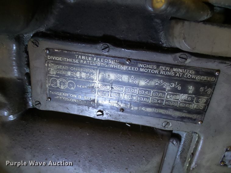 image for item DD1899 Brown & Sharpe grinder