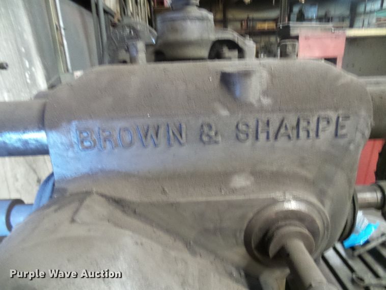 image for item DD1899 Brown & Sharpe grinder