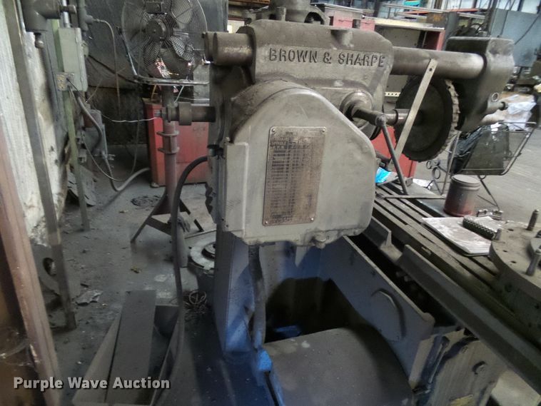 image for item DD1899 Brown & Sharpe grinder