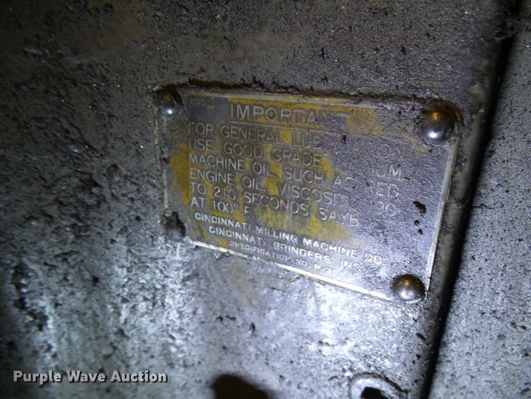 image for item DD1901 Cincinnati grinder