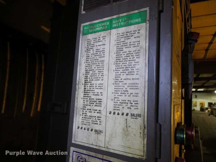 image for item DD1908 Selco VT-5-LH baler