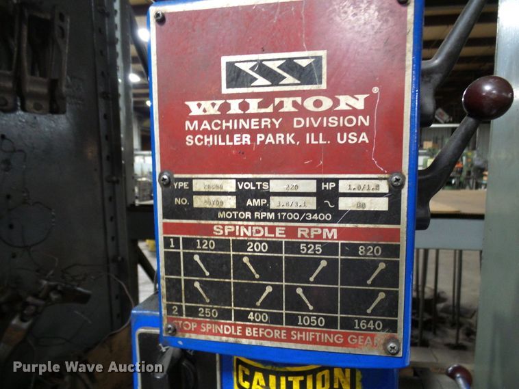 image for item DD1930 Wilton drill press