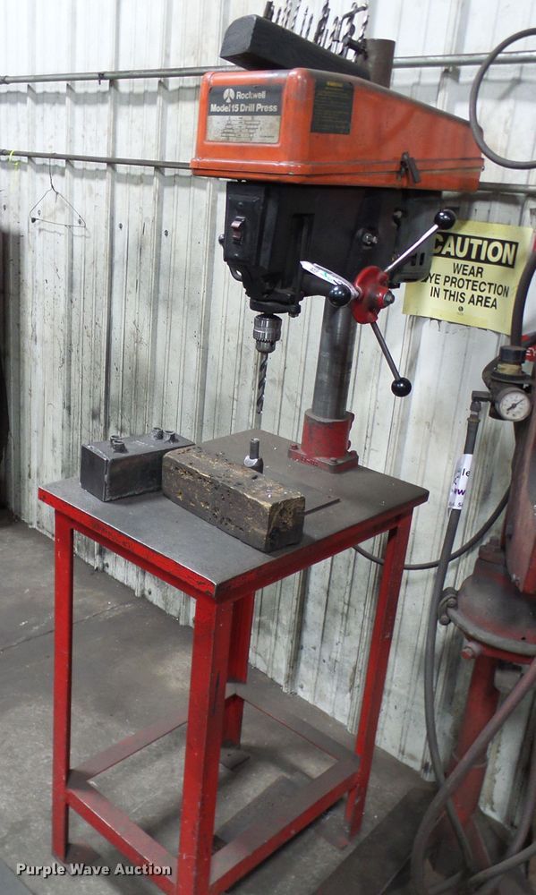 image for item DD1934 Rockwell 15 drill press