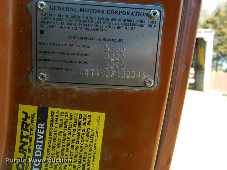 image for item DE4422 1975 Chevrolet Blazer SUV