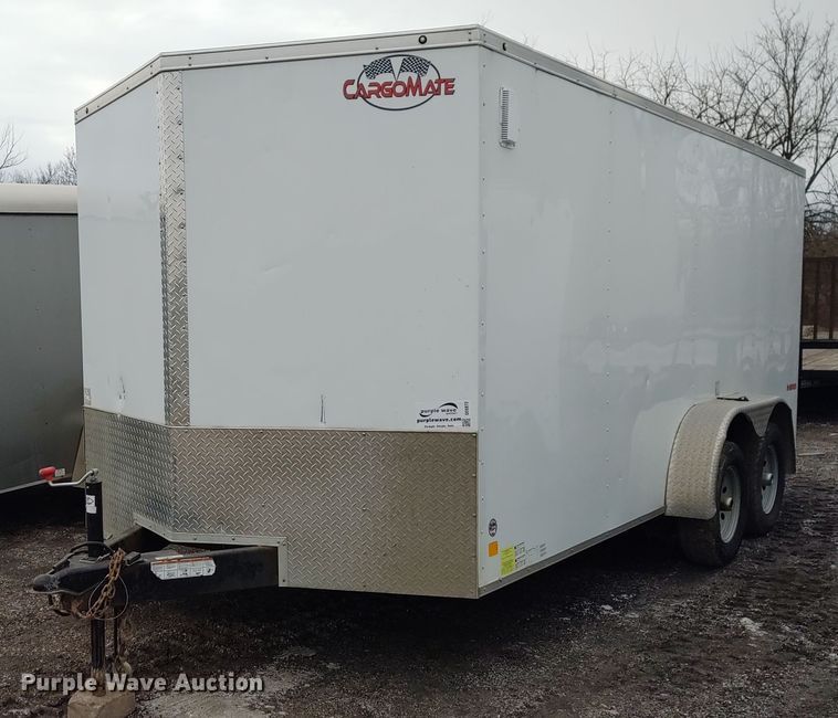 image for item DE6872 2017 Cargo Mate enclosed cargo trailer