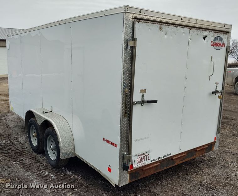 image for item DE6872 2017 Cargo Mate enclosed cargo trailer