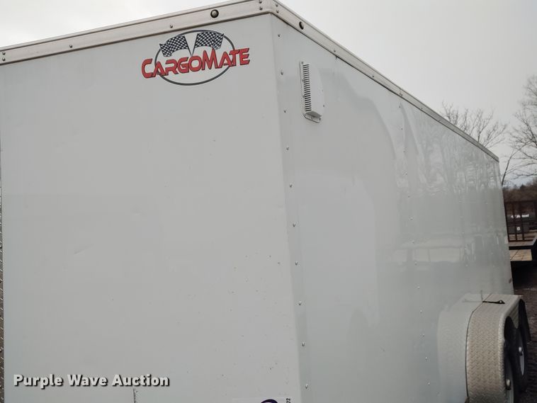 image for item DE6872 2017 Cargo Mate enclosed cargo trailer