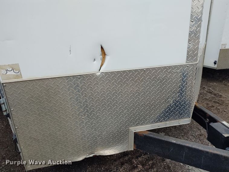 image for item DE6872 2017 Cargo Mate enclosed cargo trailer