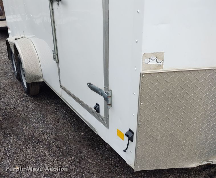 image for item DE6872 2017 Cargo Mate enclosed cargo trailer