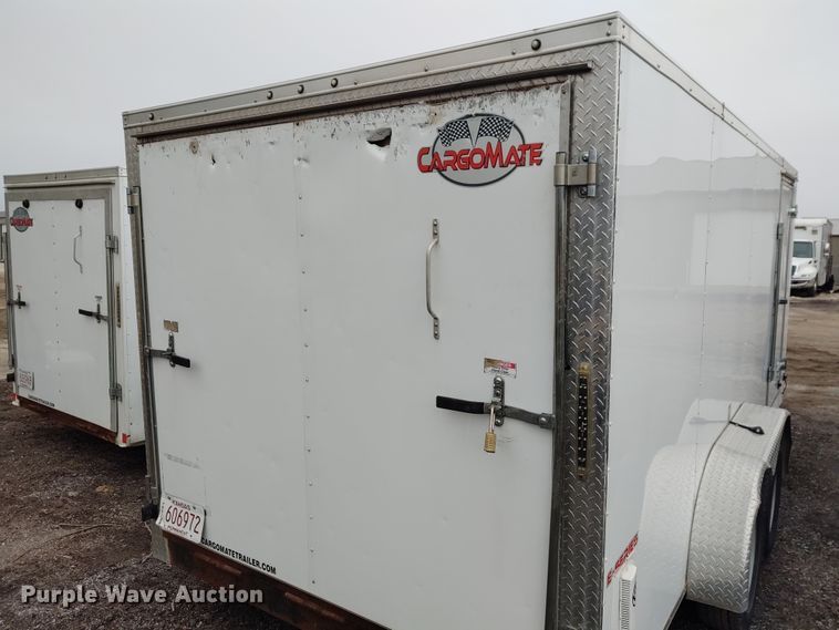 image for item DE6872 2017 Cargo Mate enclosed cargo trailer