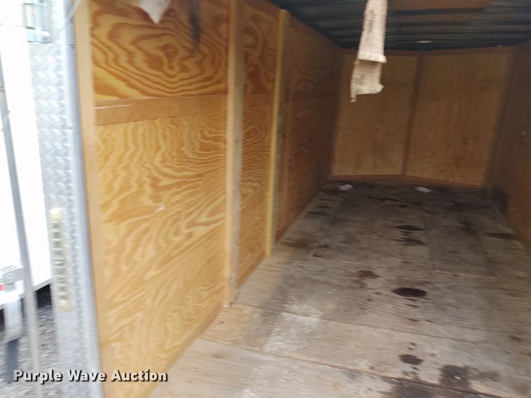 image for item DE6872 2017 Cargo Mate enclosed cargo trailer