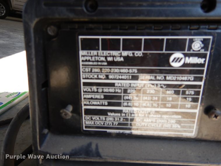 image for item DF5842 Miller welder