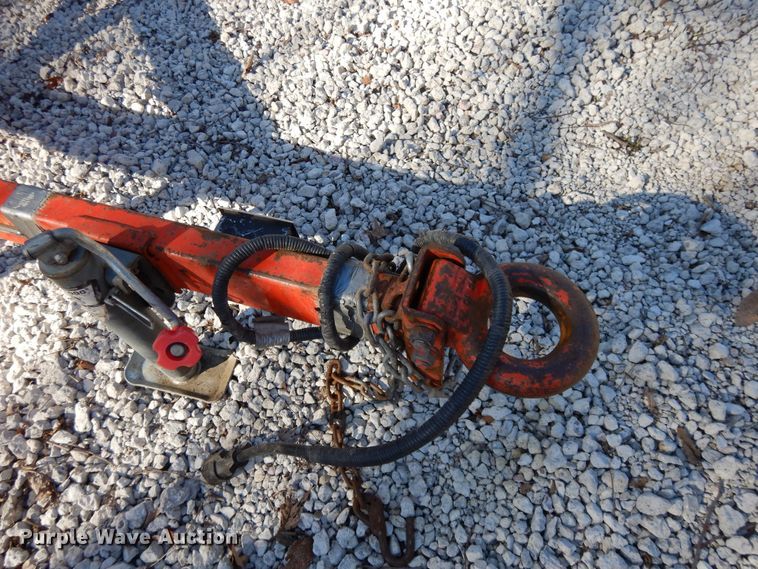 image for item DF5847 2016 shop built reel trailer