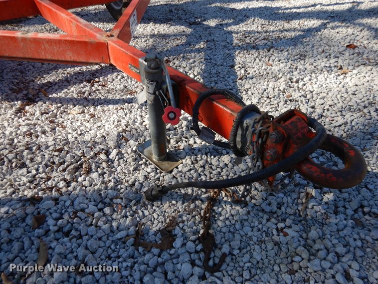 image for item DF5847 2016 shop built reel trailer