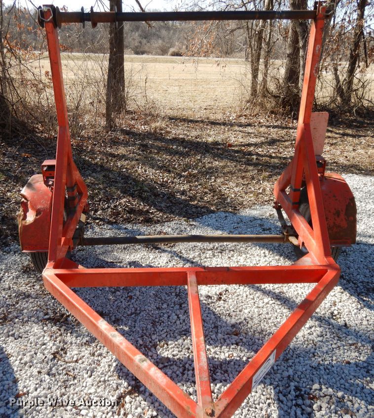 image for item DF5847 2016 shop built reel trailer