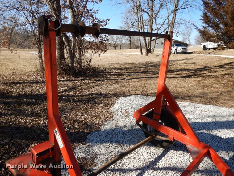 image for item DF5847 2016 shop built reel trailer