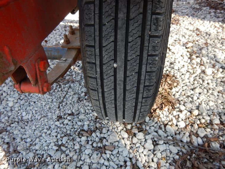 image for item DF5847 2016 shop built reel trailer