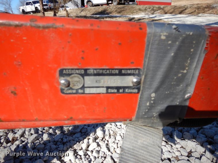 image for item DF5847 2016 shop built reel trailer