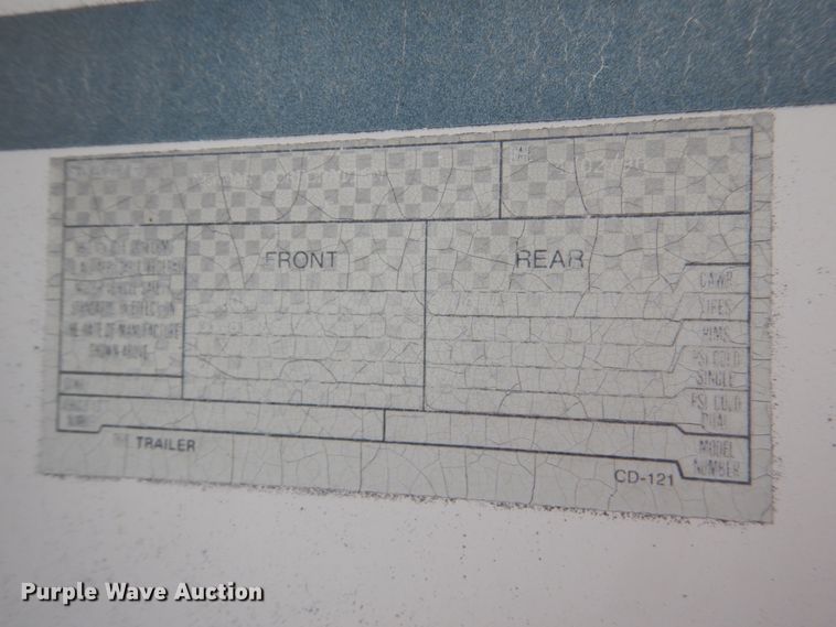 image for item DF7363 1996 Newmar Mountain Aire 39RKWB camper