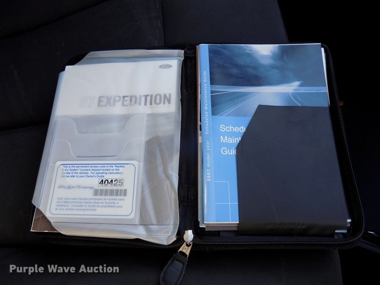 image for item DG2524 2007 Ford Expedition EL XLT SUV