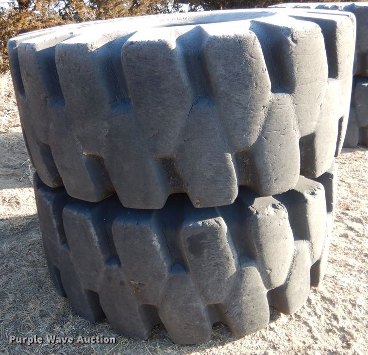image for item DG5918 (2) General 29.5-25 tires