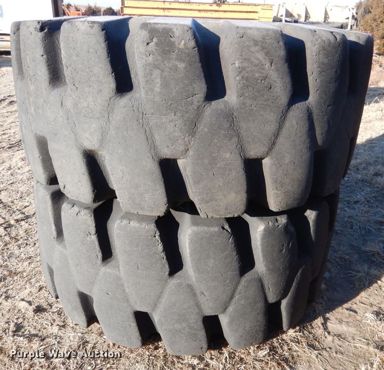 image for item DG5918 (2) General 29.5-25 tires