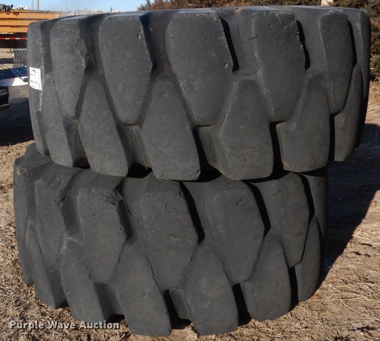 image for item DG5919 (2) General 29.5-25 tires