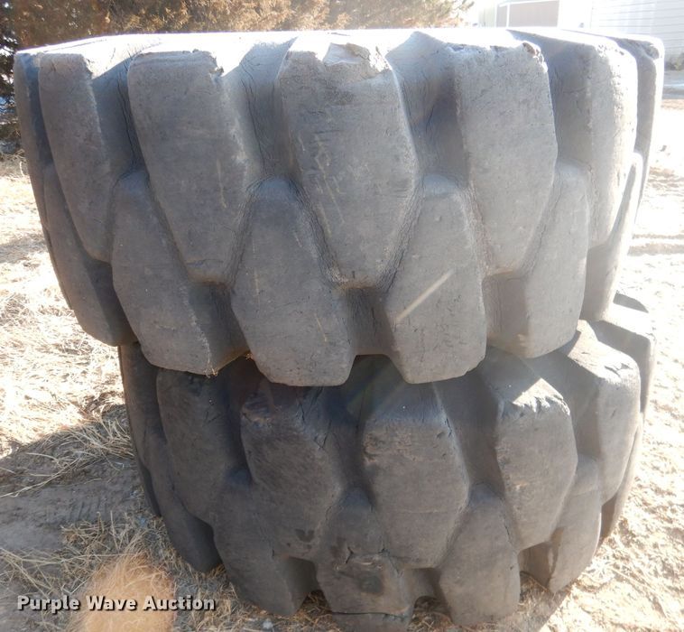 image for item DG5919 (2) General 29.5-25 tires