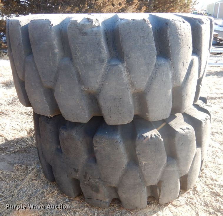 image for item DG5919 (2) General 29.5-25 tires