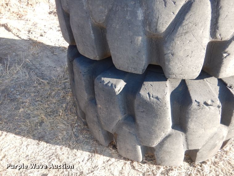 image for item DG5919 (2) General 29.5-25 tires