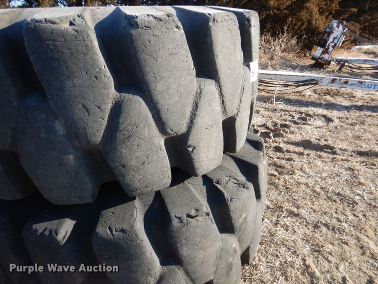 image for item DG5919 (2) General 29.5-25 tires