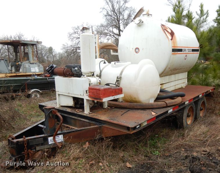 image for item DH2295 1999 Maxey vacuum trailer