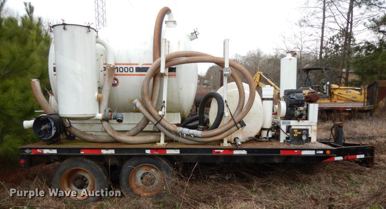 image for item DH2295 1999 Maxey vacuum trailer