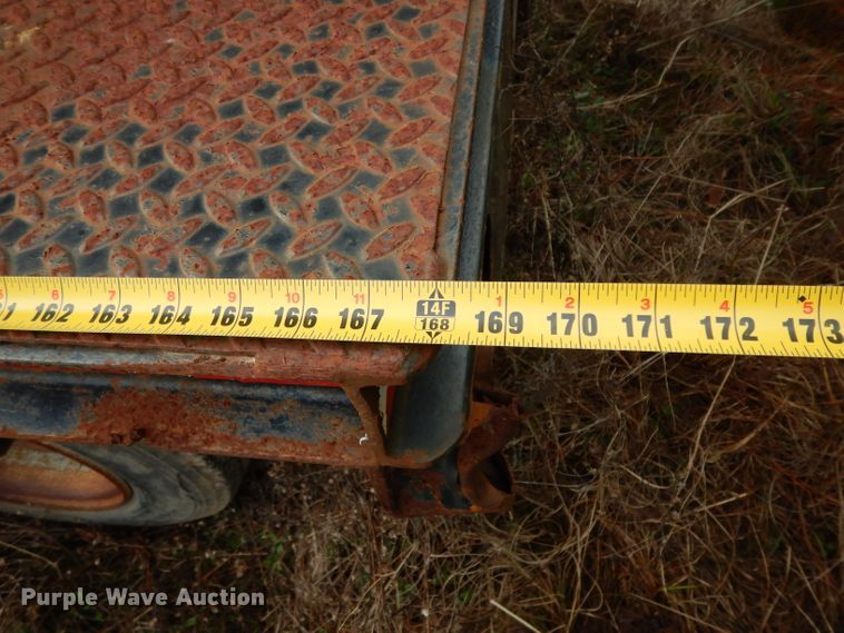 image for item DH2295 1999 Maxey vacuum trailer