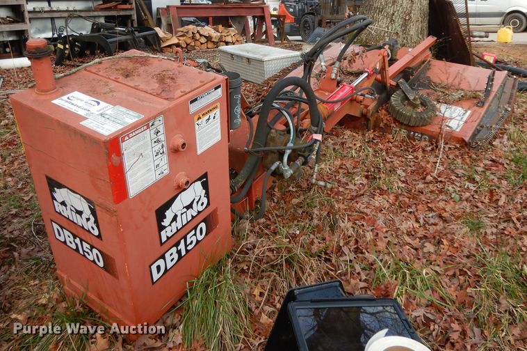 image for item DH2323 Rhino DB15 side boom rotary mower