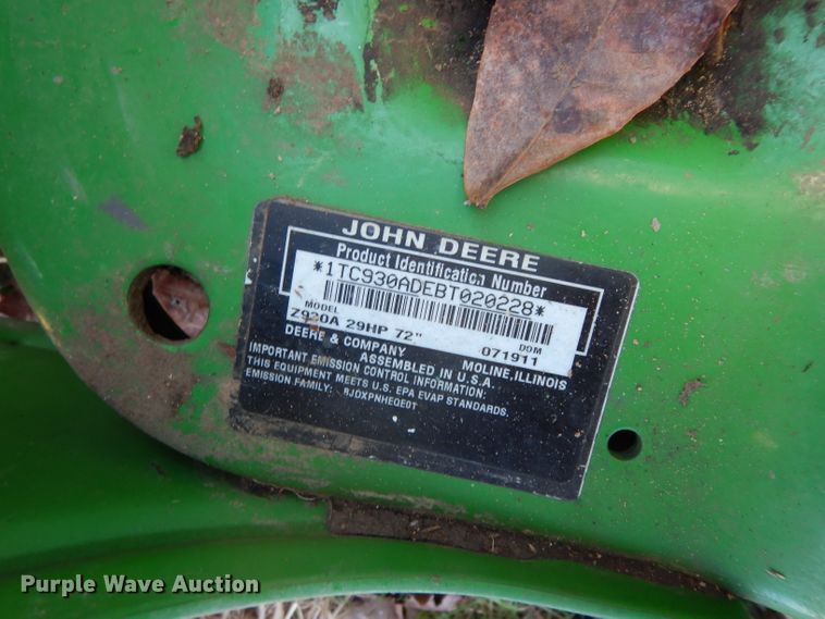 image for item DH2328 (4) lawn mowers