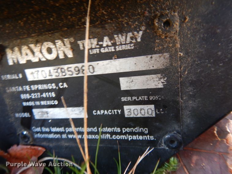 image for item DH2329 Maxon GPT end gate lift